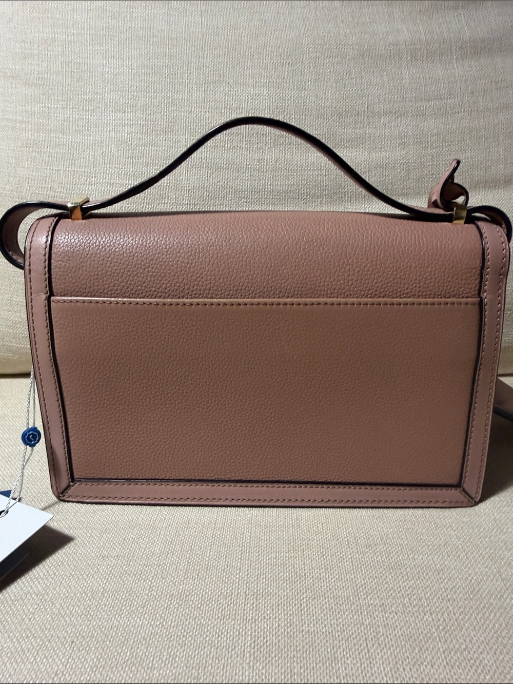 Loewe Pink Leather Barcelona Puzzle-Accent Top Handle Bag - Picture 6 of 16